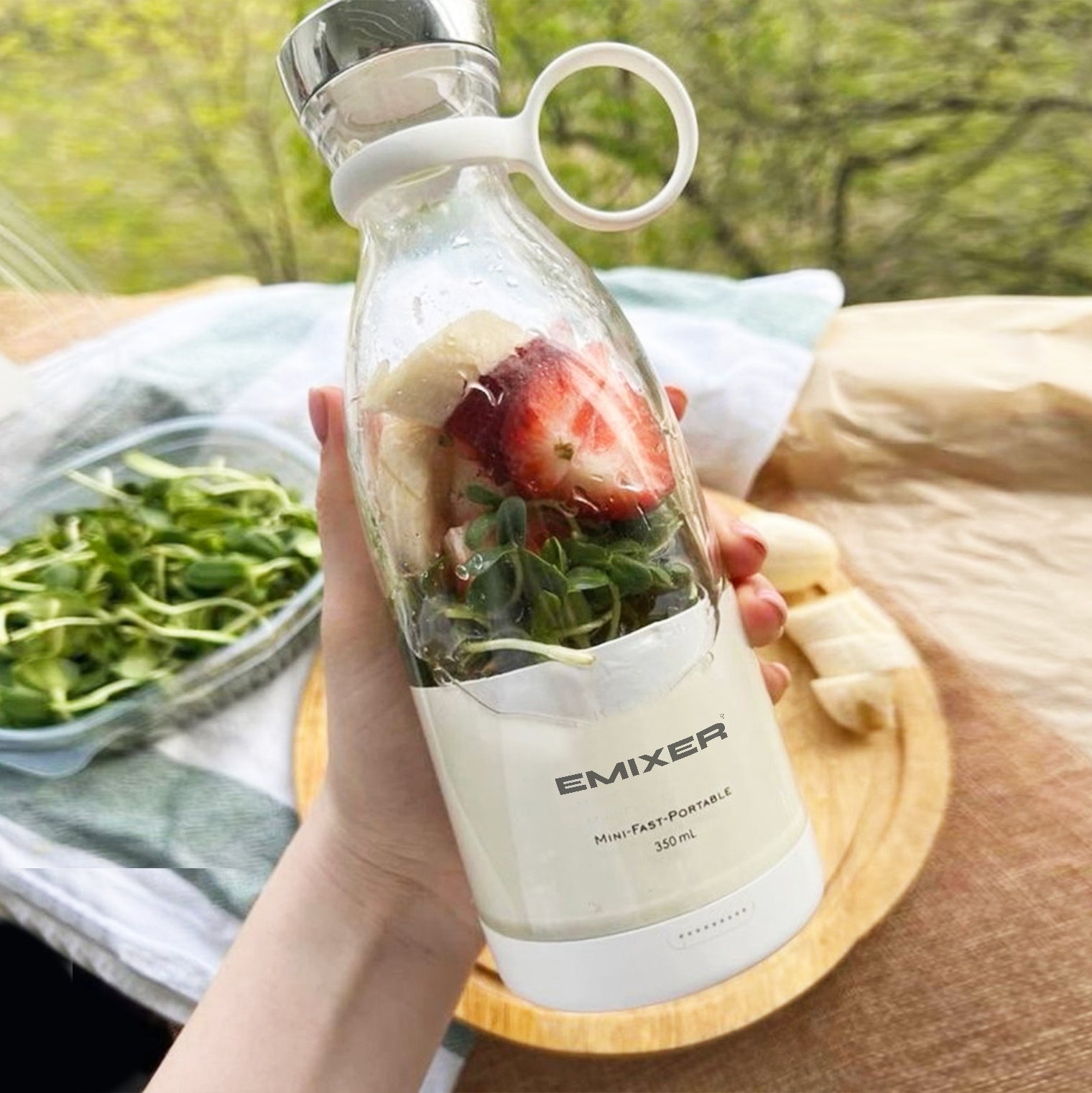 Alb | Mixer Portabil ™