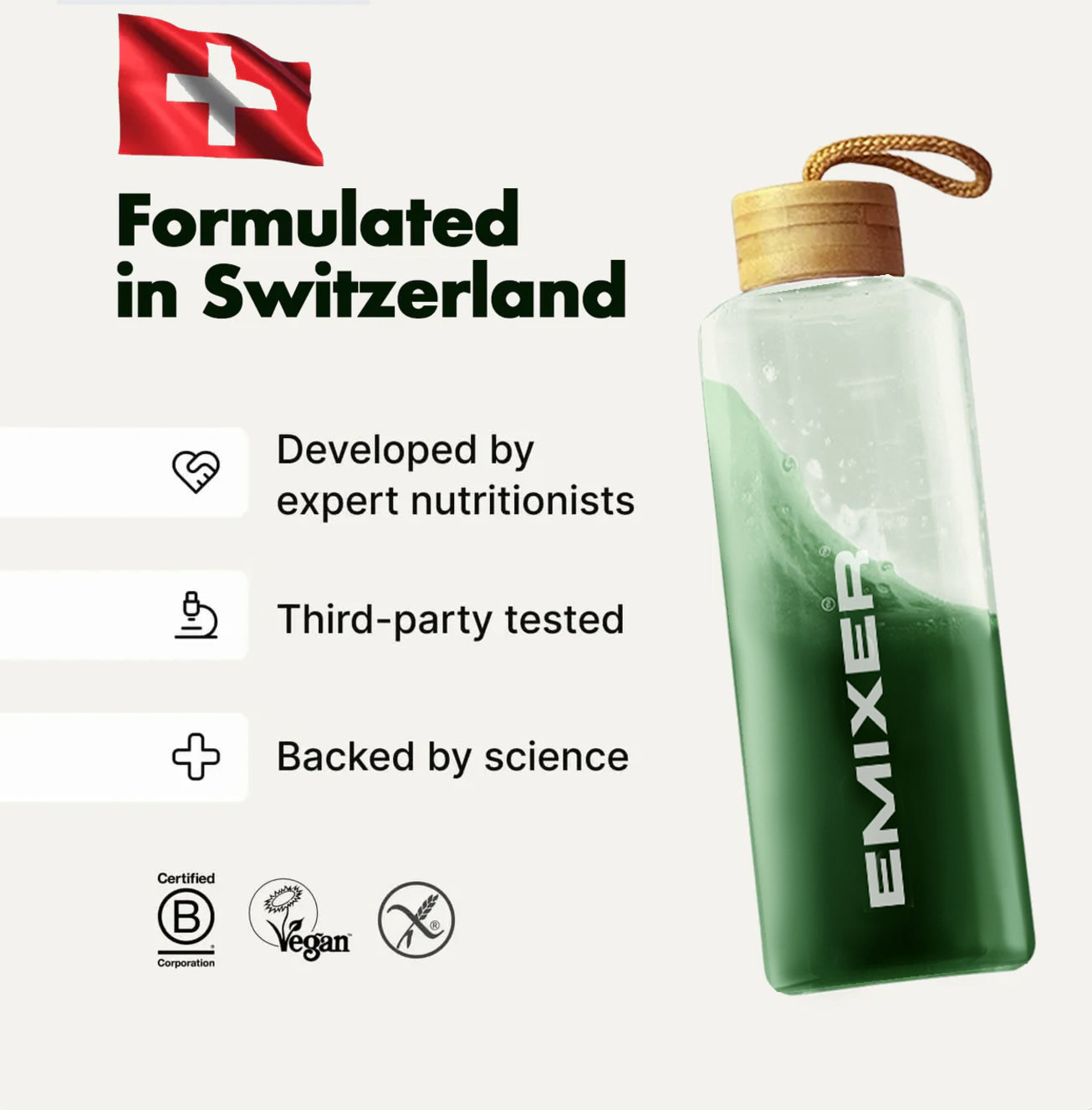 Super Greens  - for bloating |  Emixer™